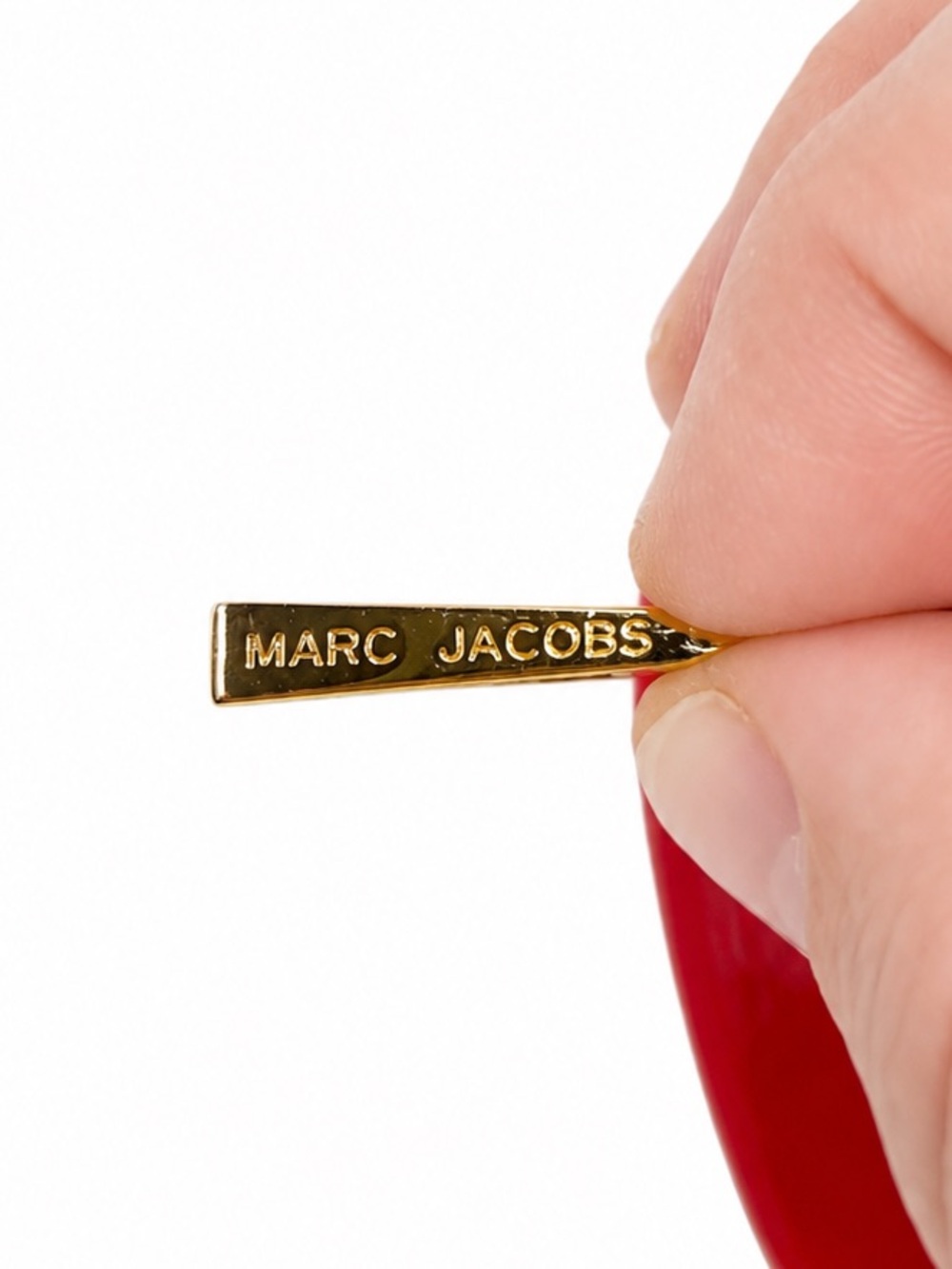 Marc Jacobs Red Patent Leather Mini Round Crossbody - Picture 5 of 5